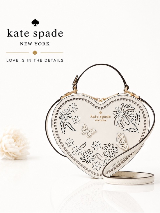 kate spade Handbags - Kate Spade Love Shack Heart Crossbody NWT Sealed Saffiano Leather KL039